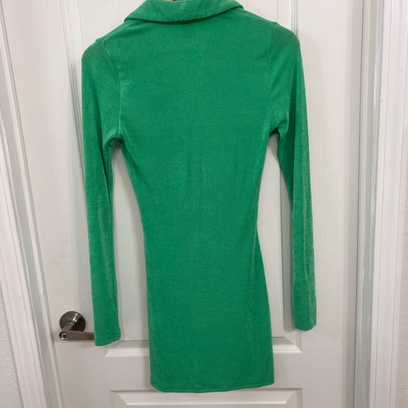 Princess Polly Eleanor Mini Dress in Green Size 4 NWOT - Picture 5 of 6